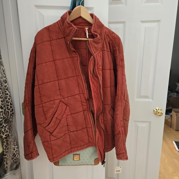 NWT DOLMAN QUILTED KNIT JACKET IN RARE COLOR MYRRH 100% COTTON WOMEN SIZE SMALL - Picture 2 of 13